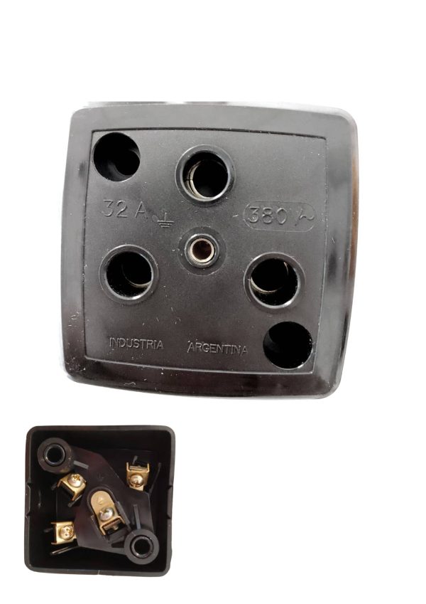 Toma industrial 3×32 + t  [UM 1u | 20u]