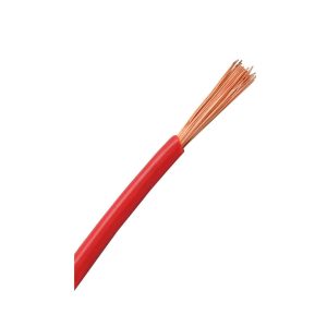 Cable unipolar 4mm rojo x metro Nasello  [UM 1u ]