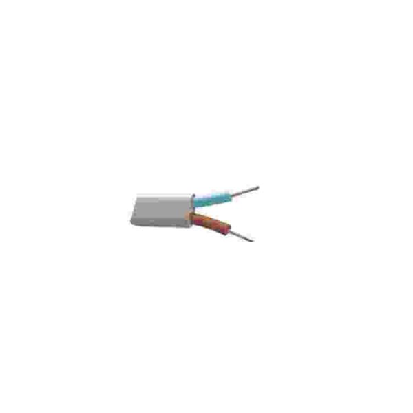 Cable vaina plana 2×1.5mm blanco Nasello  [UM 1u ]