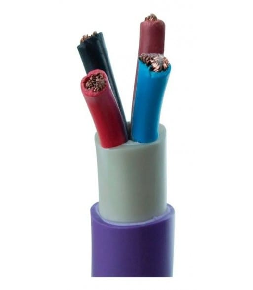 Cable subterraneo 4x6mm x metro Nasello  [UM 1u ]