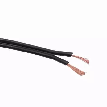 Cable paralelo 2×2.5mm negro Nasello  [UM 1u ]