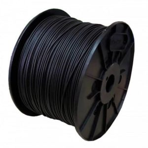 Cable unipolar 2.5mm negro bobx500mts Nasello  [UM 1u ]