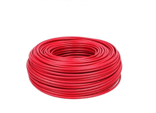 Cable economico unipolar 1.5mm rojo  [UM 1u ]