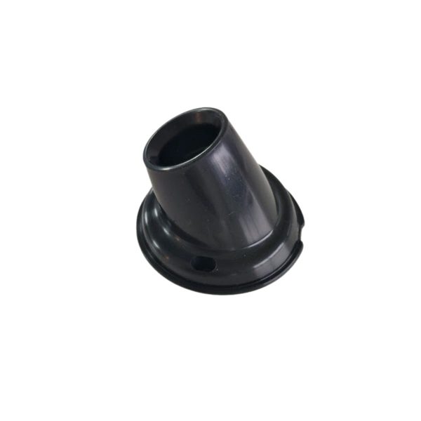 Portalamparas receptaculo curvo 1 pieza negro  [UM 1u | 96u]