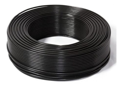 Cable economico unipolar 2.5mm negro  [UM 1u ]
