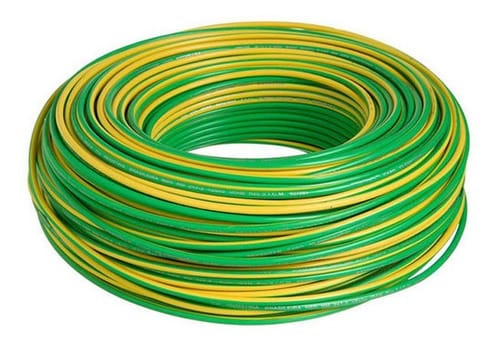 Cable economico unipolar 2.5mm verde  [UM 1u ]