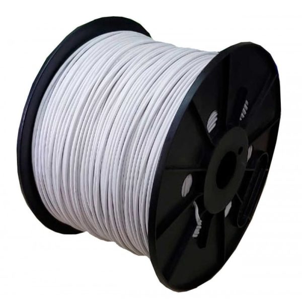 Cable economico unipolar 4mm blanco bobx400mts  [UM 1u ]