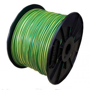 Cable economico unipolar 4mm verde bobx400mts  [UM 1u ]