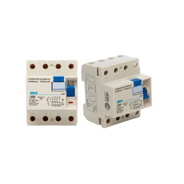 Disyuntor tetrapolar Sica 25A  [UM 1u | 50u]