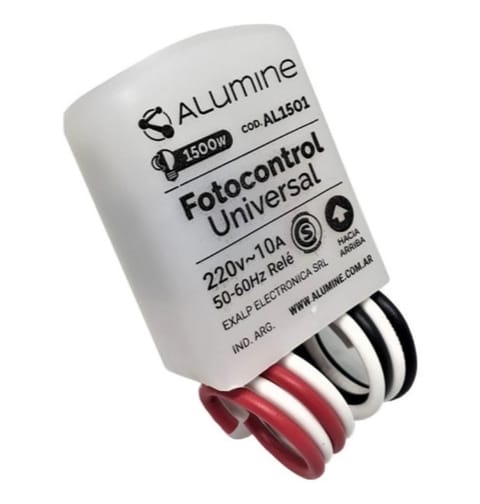 Fotocelula 1500w 4 cables Alumine  [UM 1u | 15u | 25u | 50u | 100u]