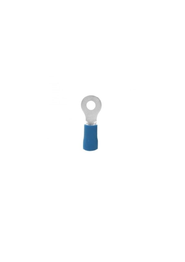 Terminal ojal 3mm azul  [UM 1u | 100u]